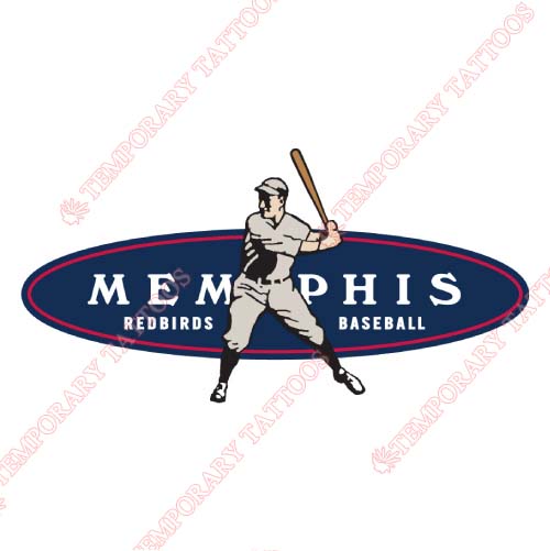 Memphis Redbirds Customize Temporary Tattoos Stickers NO.8174